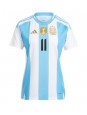 Argentinien Angel Di Maria #11 Heimtrikot für Frauen Copa America 2024 Kurzarm